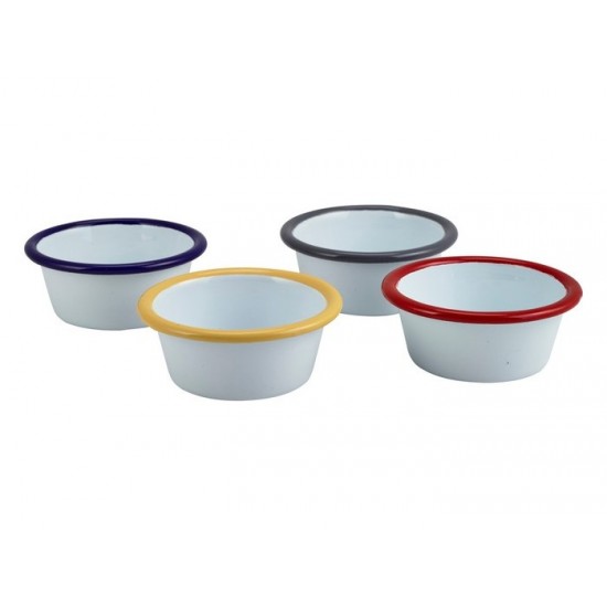 Shop quality Neville Genware Enamel Ramekin White with Red Rim, 8cm, 90ml in Kenya from vituzote.com Shop in-store or online and get countrywide delivery!