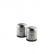 Neville Genware Mini Stainless Steel Salt And Pepper Set, 4.5 x 5cm/1.8 x 2" (Dia x H)