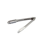 Neville Genware Stainless Steel All Purpose Tongs, 9" 