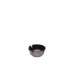 Neville Genware Melamine Deep Ashtray Black, 100mm Diameter