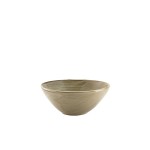 Neville Genware Terra Porcelain Grey Organic Bowl, 16.5cm