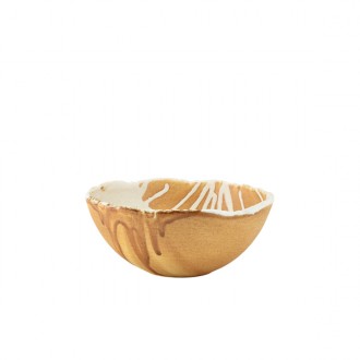 Neville Genware Terra Porcelain Roko Sand Bowl, 15cm 