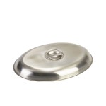 Neville GenWare Stainless Steel Cover For Oval Vegetable Dish, 35cm/ 14"