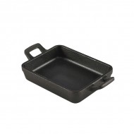 Neville Genware Mini Cast Iron Rectangular Dish 14x11x3cm