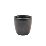 Neville Genware Terra Porcelain Black Chip Cup 30cl/10.5oz