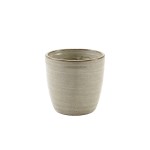 Neville Genware Terra Porcelain Grey Chip Cup, 300 ml