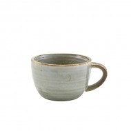 Neville Genware Terra Porcelain Grey Coffee Cup , 22cl/7.75oz