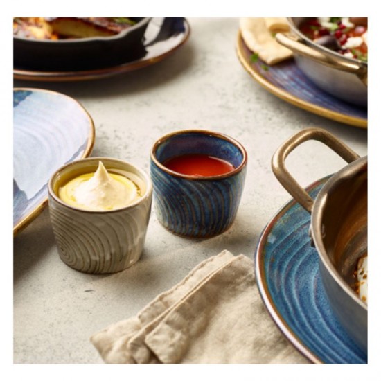 Shop quality Neville Genware Terra Porcelain Aqua Blue Organic Dip Pot 9cl/3oz in Kenya from vituzote.com Shop in-store or online and get countrywide delivery!