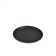 Neville Genware 11" Gengrip Non-Slip Round Tray, Black 