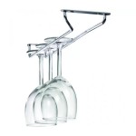 Neville Genware Chrome Glass Hangers 24 Inches 