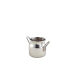 Neville Genware Mini Stainless Steel Milk Churn, 70ml