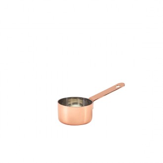 Neville Genware Mini Copper Saucepan 5 x 2.8cm 5cl/51ml