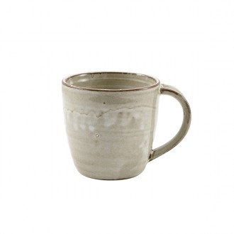 Neville Genware Terra Porcelain Grey Mug 30cl/10.5oz