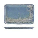 Neville Genware Terra Porcelain Seafoam Rectangular Platter, 30 x 20cm (L x W)