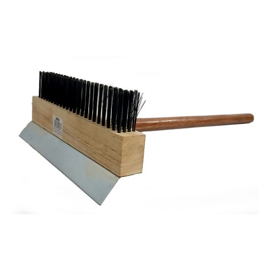 Shop quality Neville Genware Pizza Oven Wire Brush W/ Scraper Brush With Handle in Kenya from vituzote.com Shop in-store or online and get countrywide delivery!