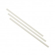 Neville Genware Paper Straws White, 14cm (500pcs)