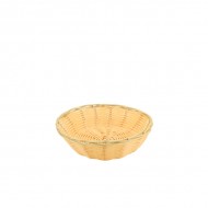 Neville Genware Round Polywicker Basket, 7"Dia X 2" Deep 