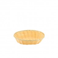 Neville Genware Oval Polywicker Basket, 6"Dia X 2.8" Deep