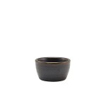 Neville Genware Terra Porcelain Black Ramekin,  45ml/1.5oz