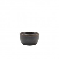 Neville Genware Terra Porcelain Black Ramekin,  45ml/1.5oz