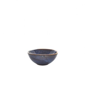 Neville Genware Terra Porcelain Aqua Blue Organic Ramekin 85ml/3oz