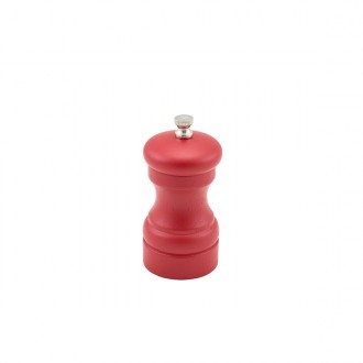 Neville GenWare Red Wooden Salt/Pepper Grinder 10cm/4" (H)