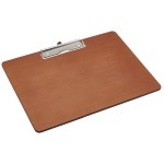 Neville GenWare Landscape Wooden Menu Clipboard- A4 Size