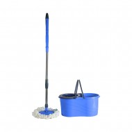 Panda 360 degrees Super Spin Mop with Built in Tap Drain - Grey or Blue