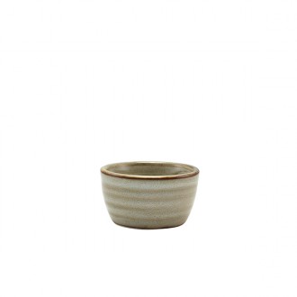 Neville Genware Terra Porcelain Grey Ramekin 45ml/1.5oz