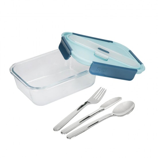 Shop quality Built Retro Glass Lunch Box with Cutlery, 900ml in Kenya from vituzote.com Shop in-store or online and get countrywide delivery!