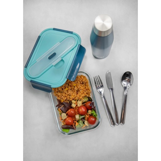 Shop quality Built Retro Glass Lunch Box with Cutlery, 900ml in Kenya from vituzote.com Shop in-store or online and get countrywide delivery!