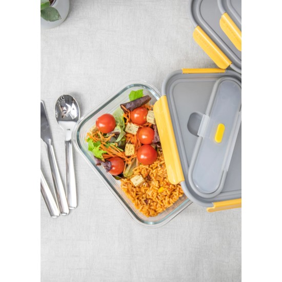 Shop quality Built Stylist Glass Lunch Box with Cutlery, 900ml in Kenya from vituzote.com Shop in-store or online and get countrywide delivery!