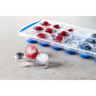 Colourworks Red Pop Out Flexible Ice Cube Tray