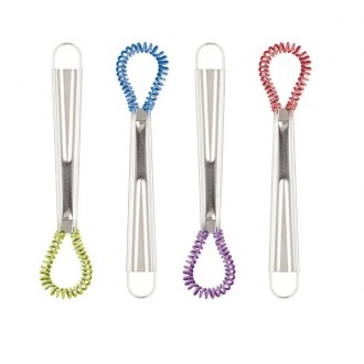 Colourworks Brights Coloured Silicone Headed Magic Whisk - Assorted Colours