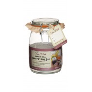 Home Made Glass Preserving Jar, 1 Litre