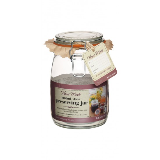 Shop quality Home Made Glass Preserving Jar, 1 Litre in Kenya from vituzote.com Shop in-store or online and get countrywide delivery!