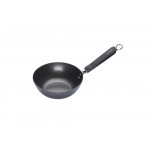 World of Flavours Oriental Carbon Steel Non-Stick Wok, 20cm