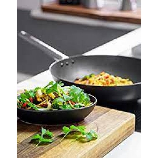 Shop quality Master Class Professional Non Stick Carbon Steel Induction Safe Wok, 30 cm in Kenya from vituzote.com Shop in-store or online and get countrywide delivery!