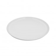 Mikasa Hospitality Bergen Nordic Design Plate, 27 cm, Ice White