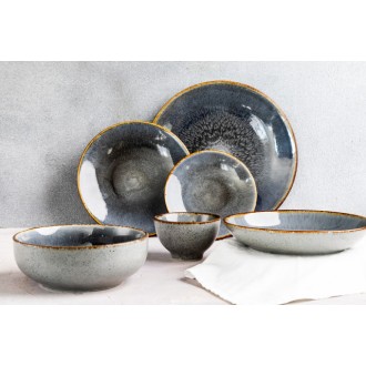 Mikasa Hospitality Impression Pasta Bowl, 23 cm, Fossil Grey