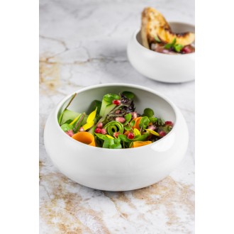 Mikasa Hospitality Lotus Bowl, 16 cm, White