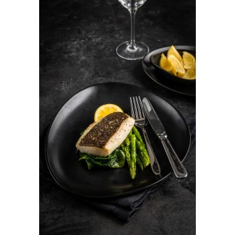 Mikasa Hospitality Pebble Plate, 29 cm, Black