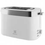 ElectroLux 2 slice Ultimate Taste 300 toaster, 7 Browning Settings-White 