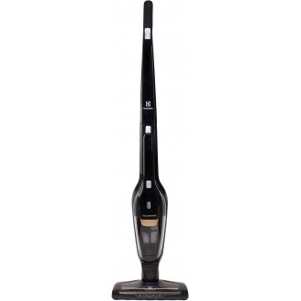 ElectroLux ErgoRapido Self-Standing CORDLESS 2-in-1 handstick vacuum cleaner-Ebony Black ( 30 mins cordless runtime)