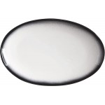 Maxwell & Williams Caviar Granite Oval Plate, 30cm