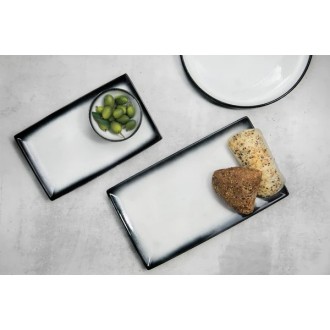 Maxwell & Williams Caviar Granite Rectangle Platter, 27cm