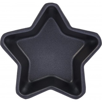 Kitchen Craft Mini Cake Pan, Assorted Shapes ( Choose from star, round, fluted edge, heart, patterned base and loaf shaped designs)