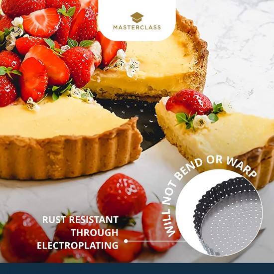 Shop quality Master Class Crusty Bake Non-stick Fluted Round  Quiche Tin, 18cm in Kenya from vituzote.com Shop in-store or online and get countrywide delivery!