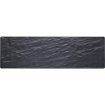 KitchenCraft Rectangular Melamine Slate-Effect Food Serving Platter, 53 cm x 16 cm (21" x 6½")