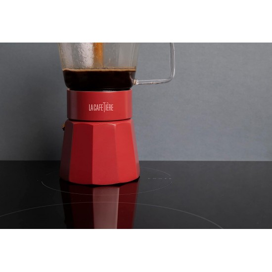 Shop quality La Cafetière Verona Glass Espresso Maker-6-Cup, Red in Kenya from vituzote.com Shop in-store or online and get countrywide delivery!